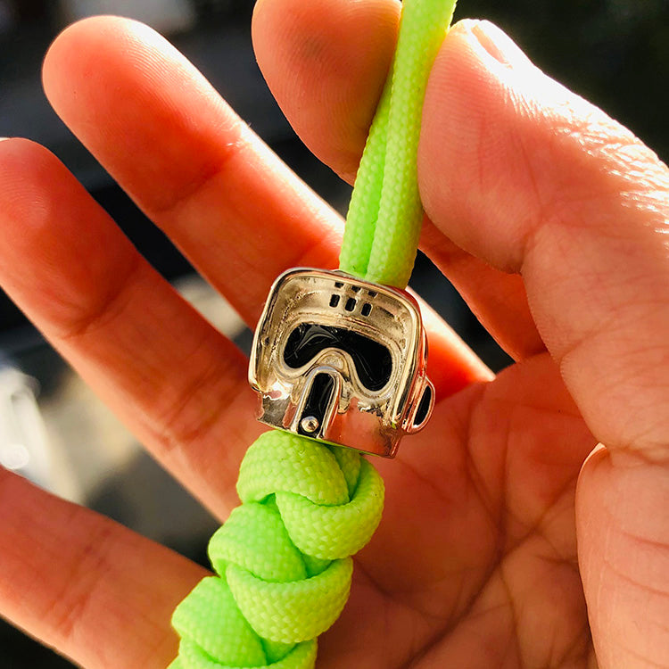 SnakeSword Handmake Endor Combat Assault Soldier Custom Knife Lanyard bead Limit