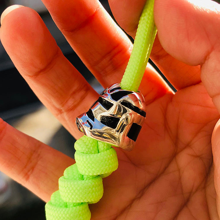 SnakeSword Handmake Jet Soldier Bead Custom Knife Lanyard bead Limit