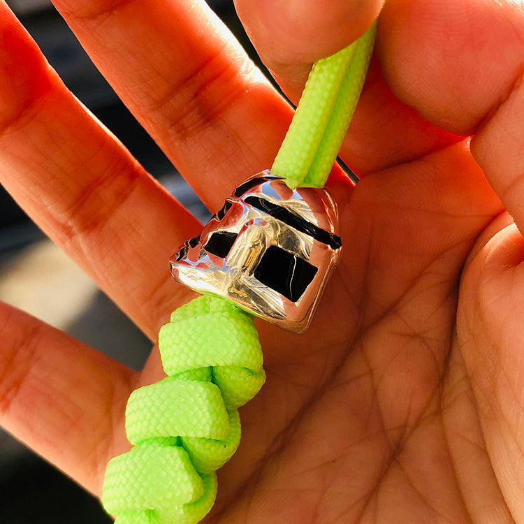 SnakeSword Handmake Jet Soldier Bead Custom Knife Lanyard bead Limit