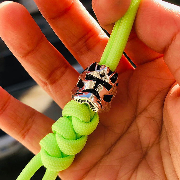 SnakeSword Handmake Jet Soldier Bead Custom Knife Lanyard bead Limit