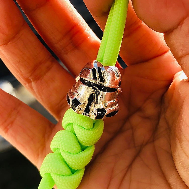 SnakeSword Handmake Paratroops Bead Custom Knife Lanyard bead Limit