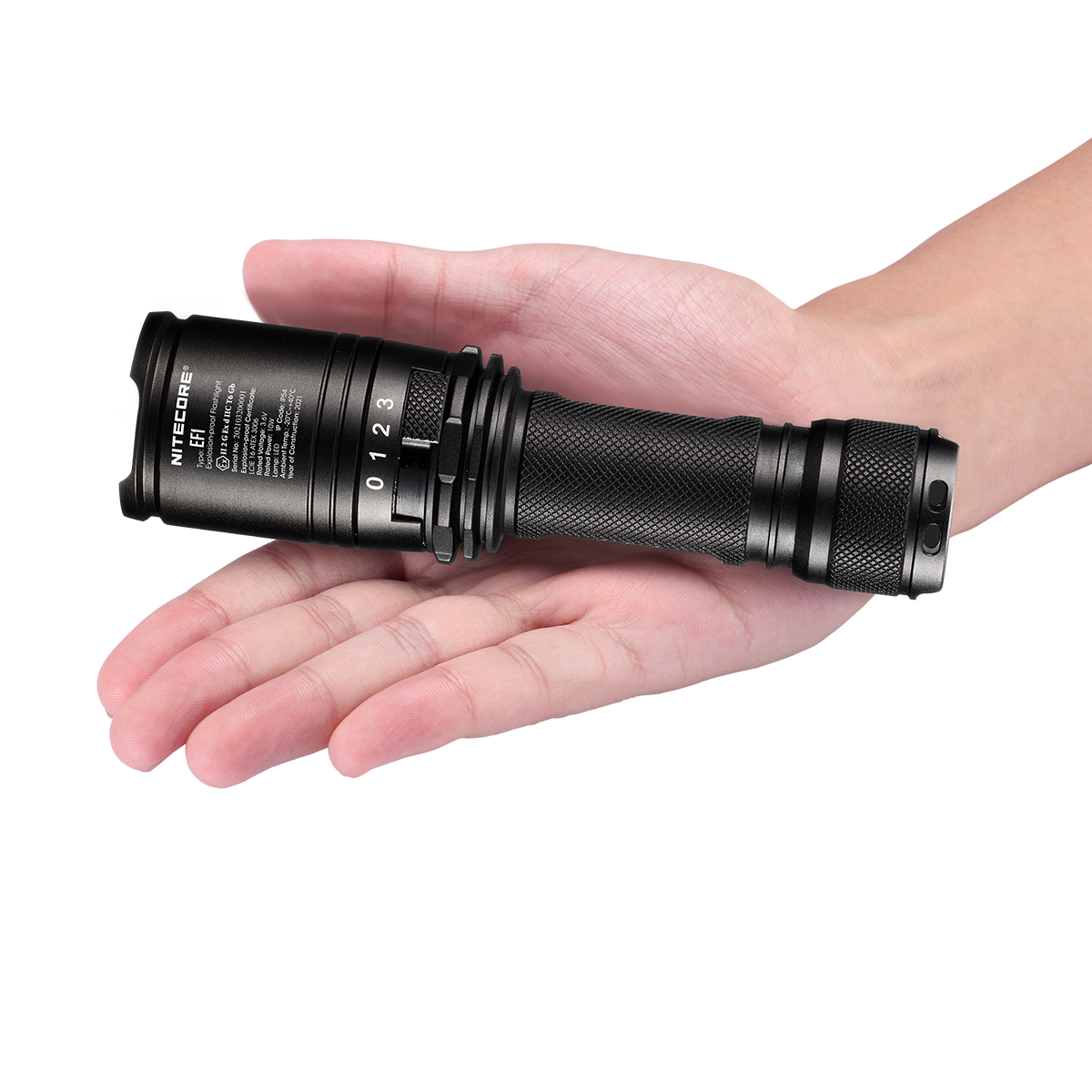 Nitecore EF1 830 Lumen Accredited Safe LED Flashlight EDC Tools