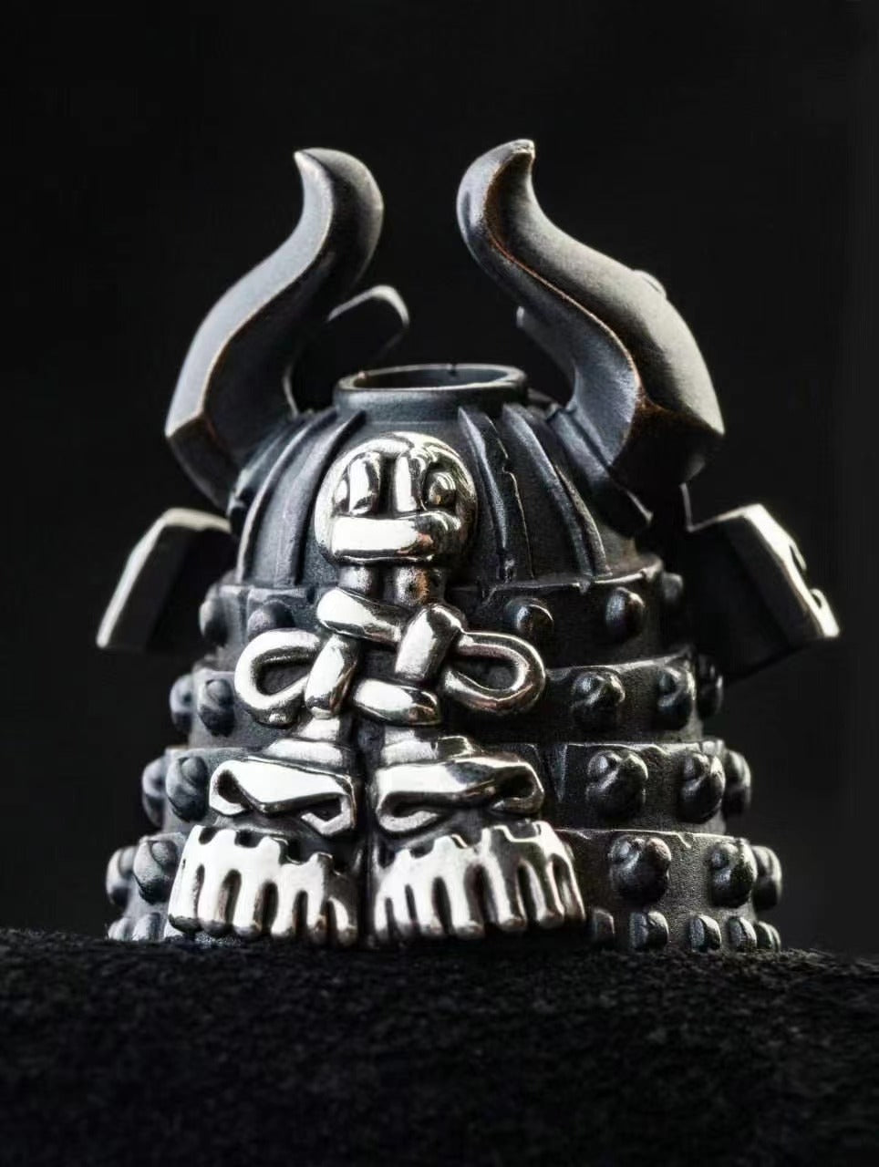 Apeshkov Beads Ronin Warrior brass Silver Custom lanyard bead Limit