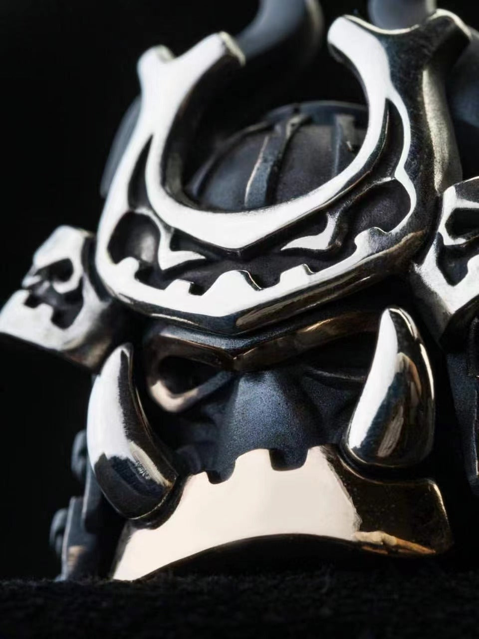 Apeshkov Beads Ronin Warrior brass Silver Custom lanyard bead Limit