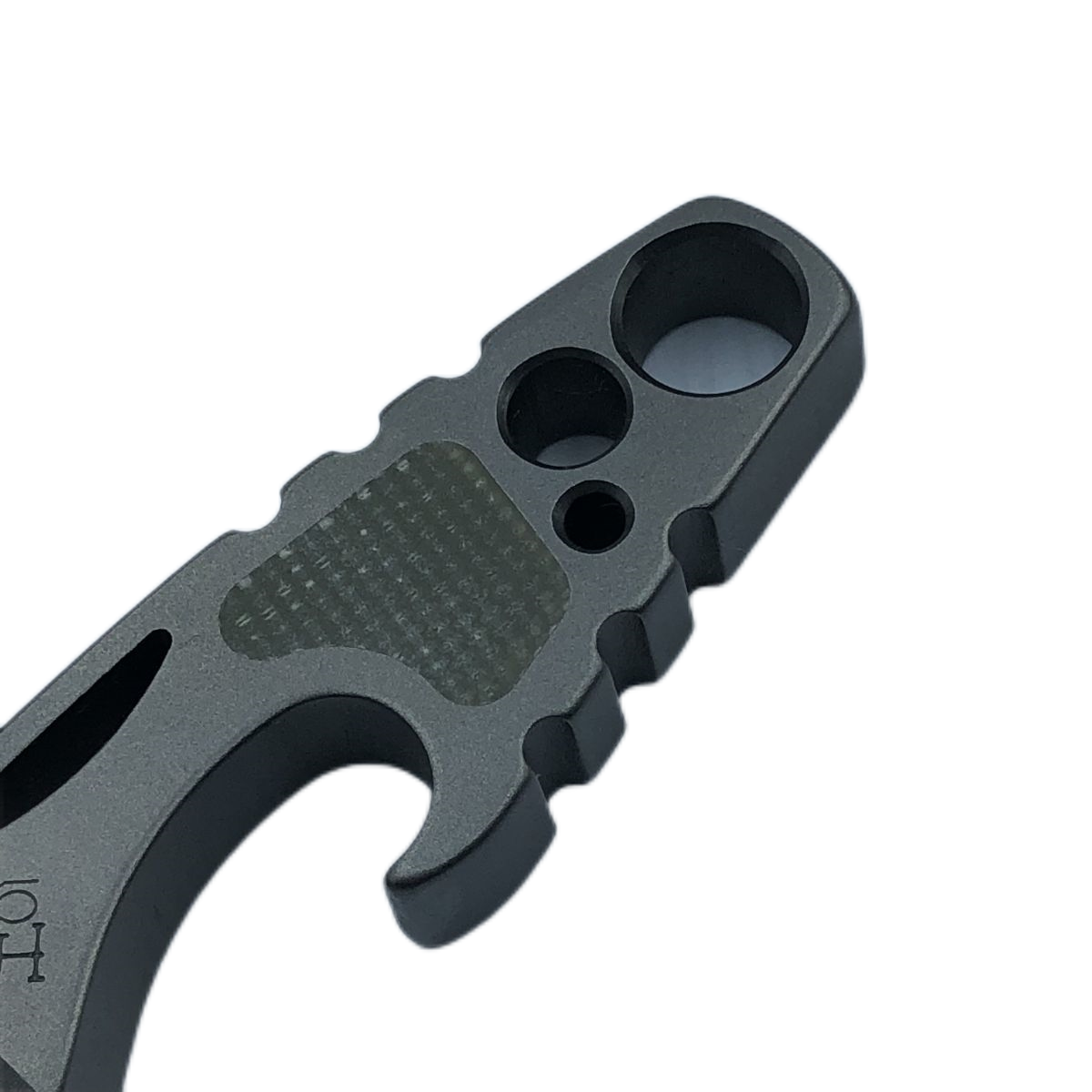 Koch Tools Kap Lifter Pry Bar Bottle Opener Titanium Edc PryBar Stone Washing