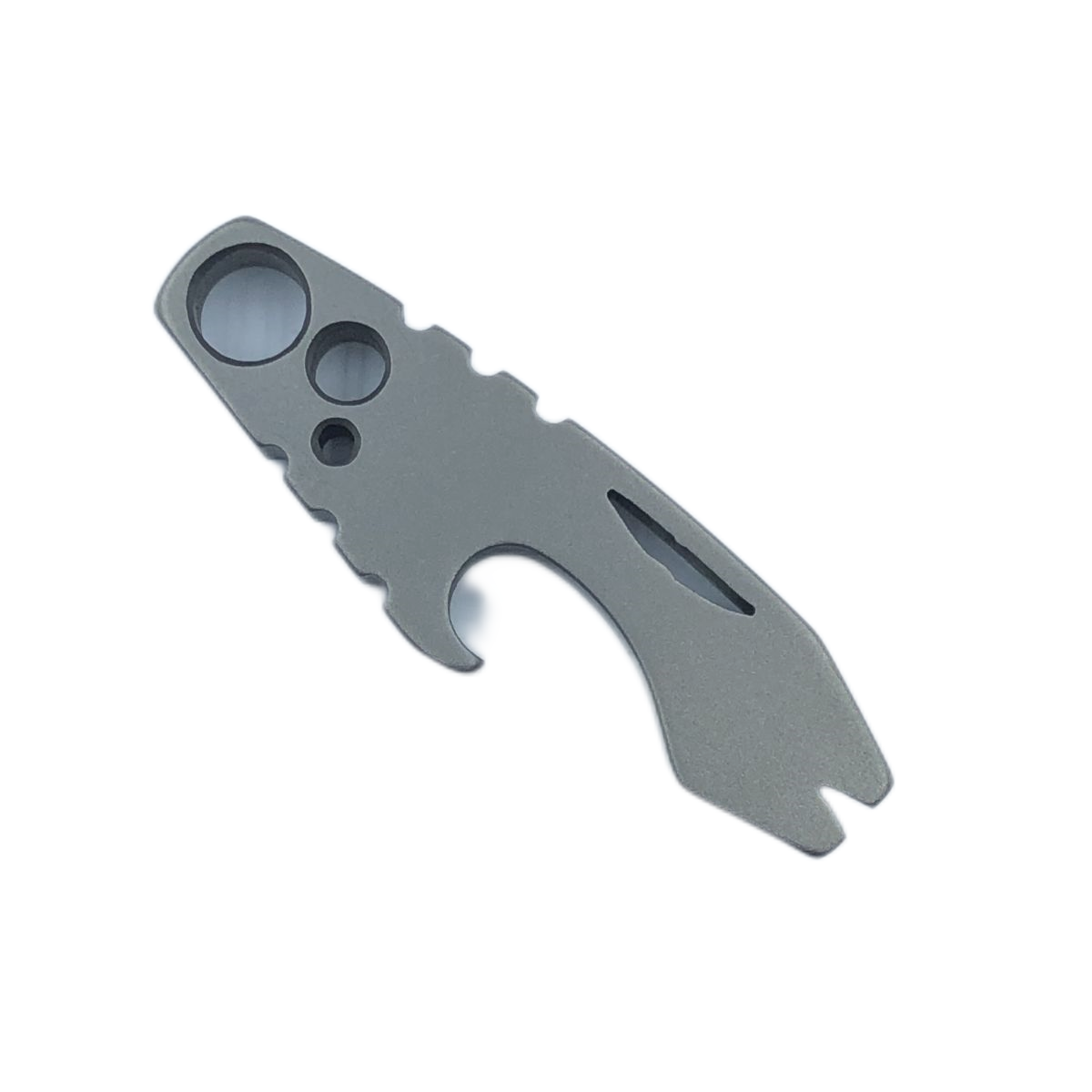 Koch Tools Kap Lifter Pry Bar Bottle Opener Titanium Edc PryBar Stone Washing