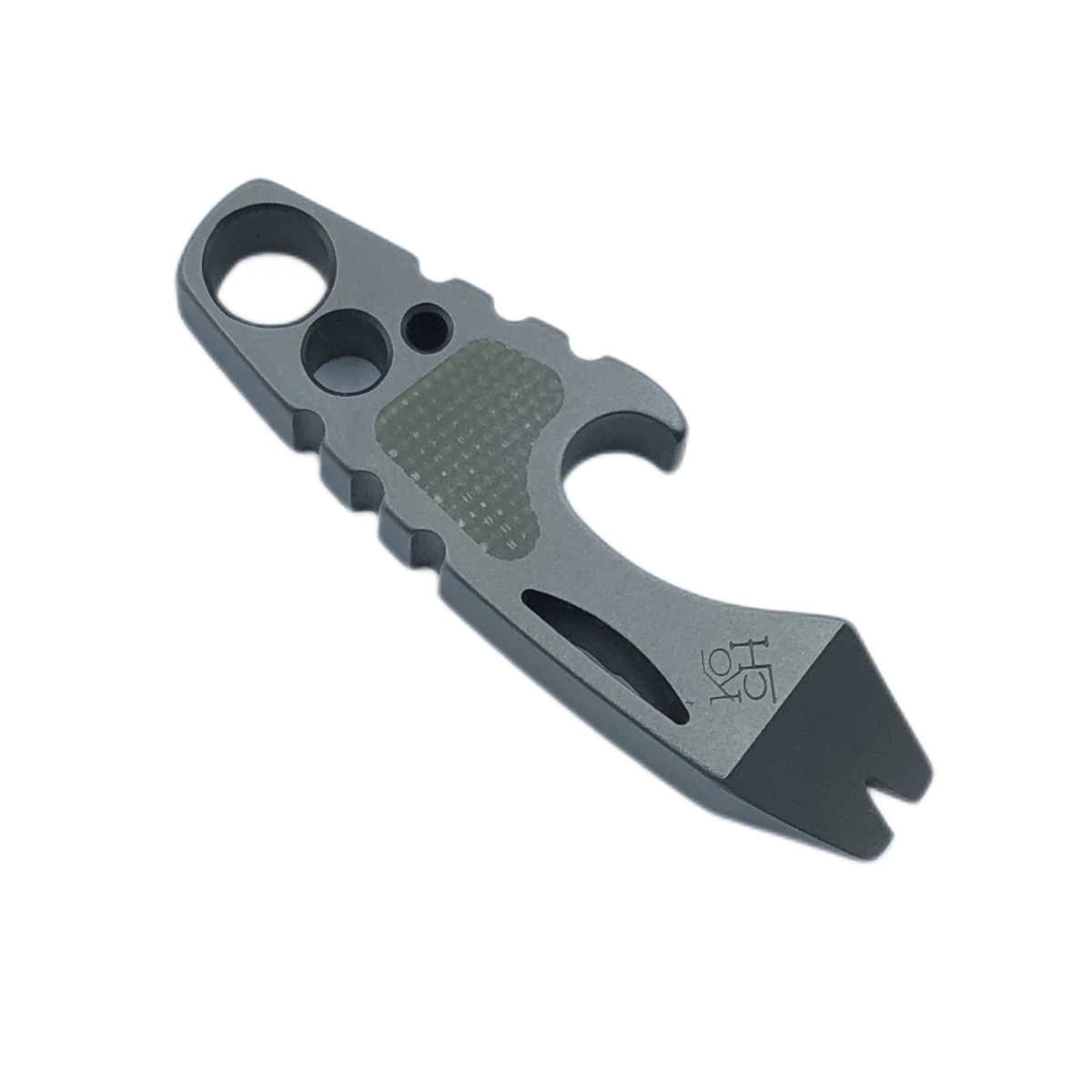 Koch Tools Kap Lifter Pry Bar Bottle Opener Titanium Edc PryBar Stone Washing