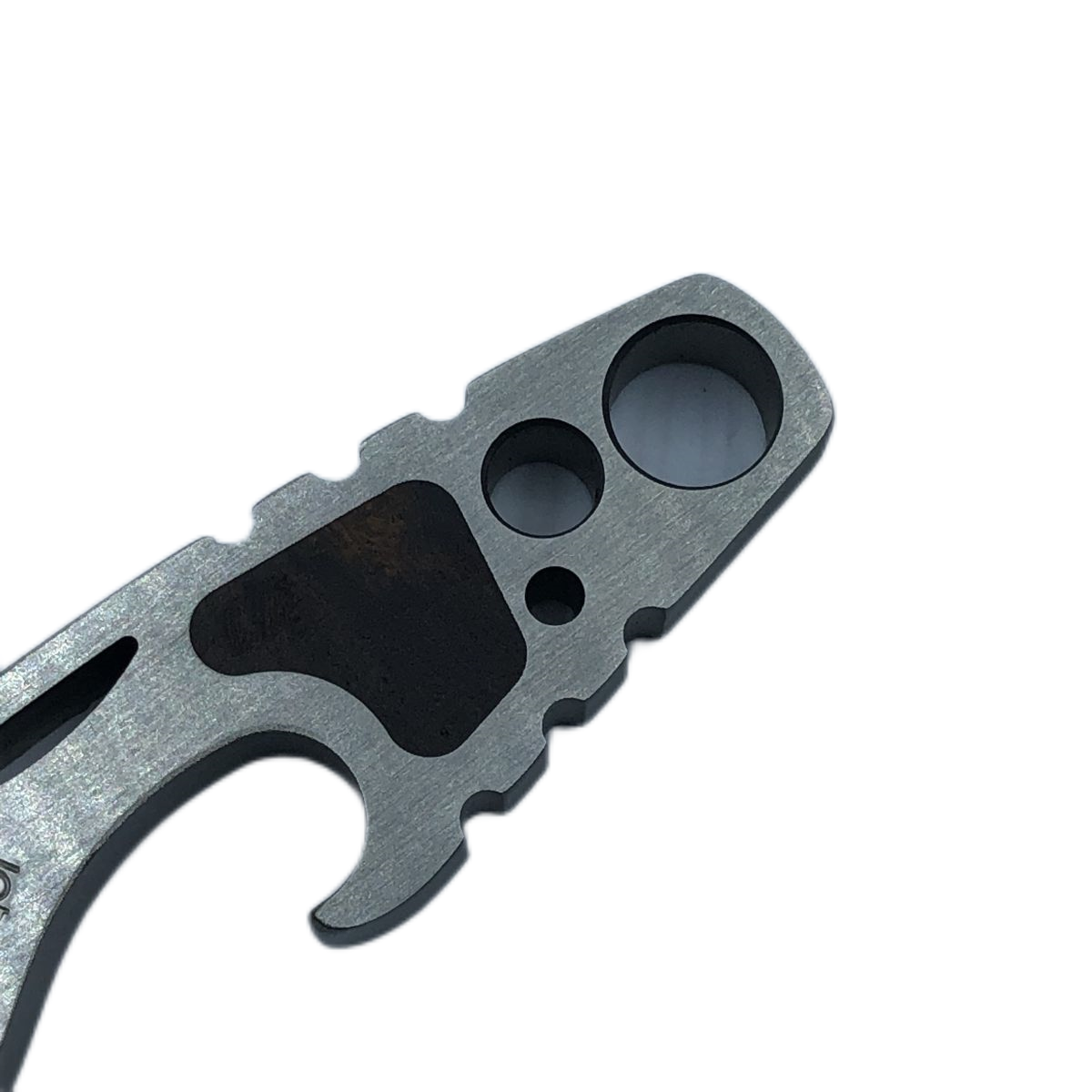 Koch Tools Kap Lifter Pry Bar Bottle Opener Titanium Edc PryBar Stone Washing