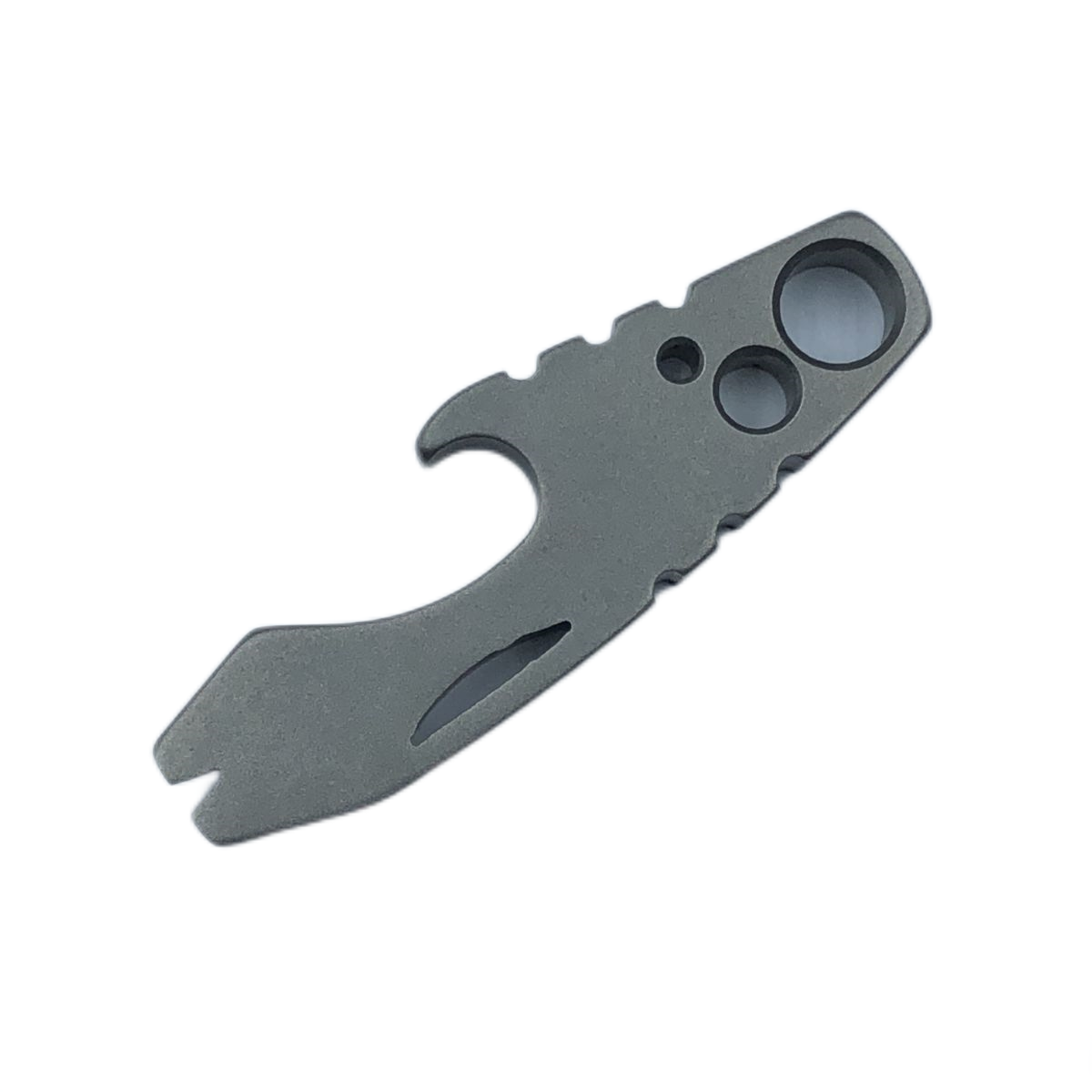 Koch Tools Kap Lifter Pry Bar Bottle Opener Titanium Edc PryBar Wire Drawing