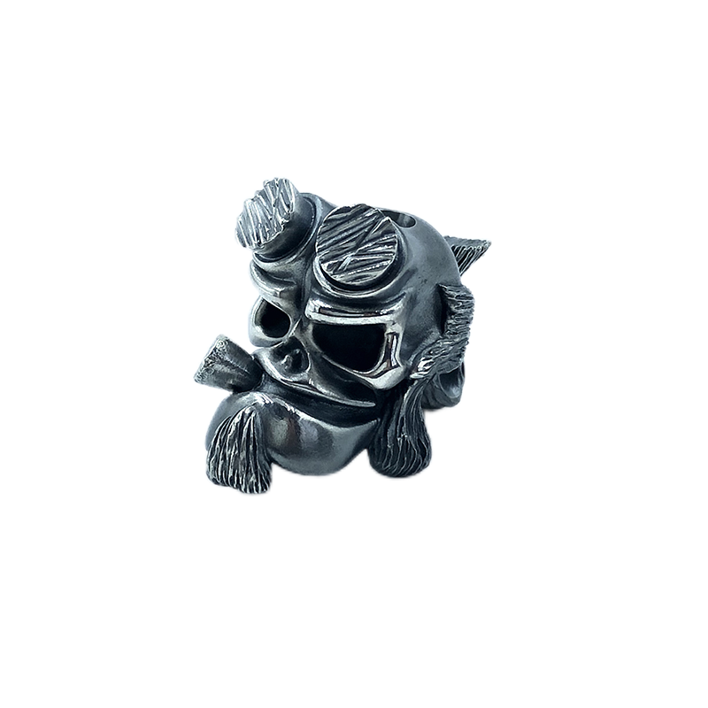 Cpprhd Beads Silver Hellboy Custom lanyard beads limit Exclusive customization of gearblog