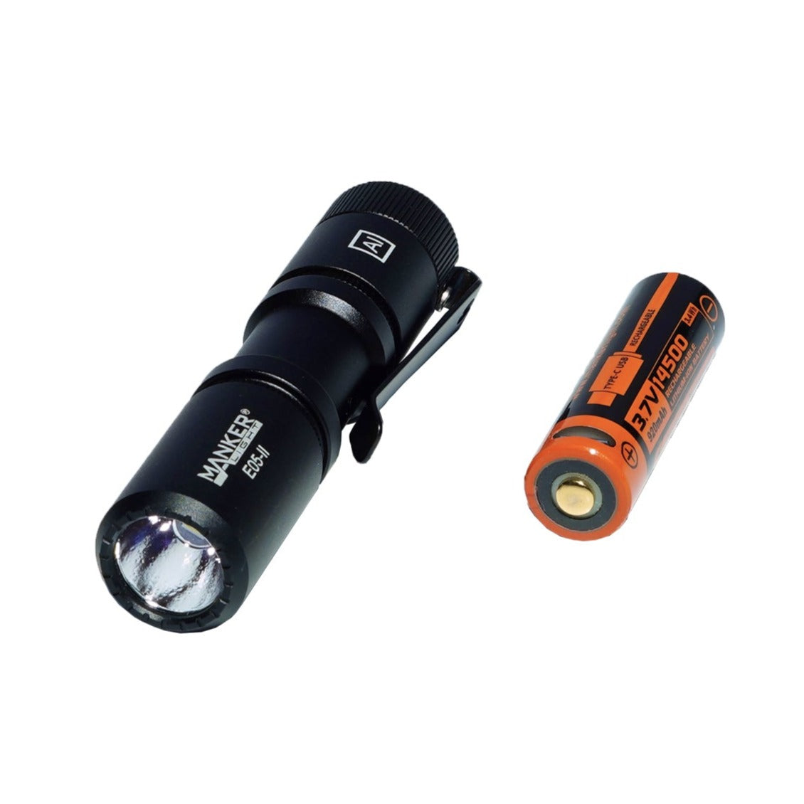 Mankerlight E05 II 1300 Lumens 6500K Cool White High Output EDC Flashlight