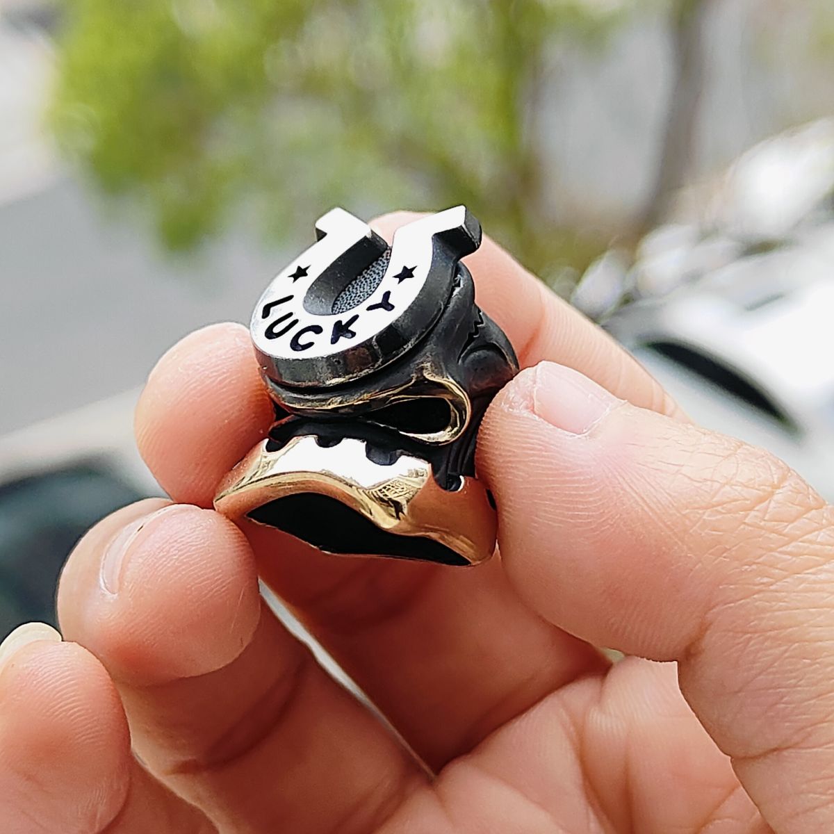 Alex Peshkov Lucky Bead Custom Knife Lanyard bead Edc Beads