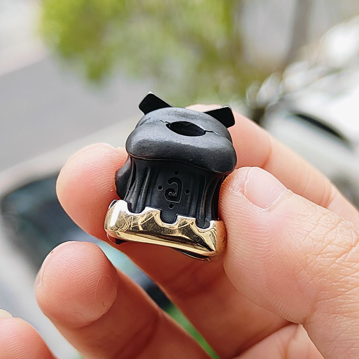 Alex Peshkov Lucky Bead Custom Knife Lanyard bead Edc Beads