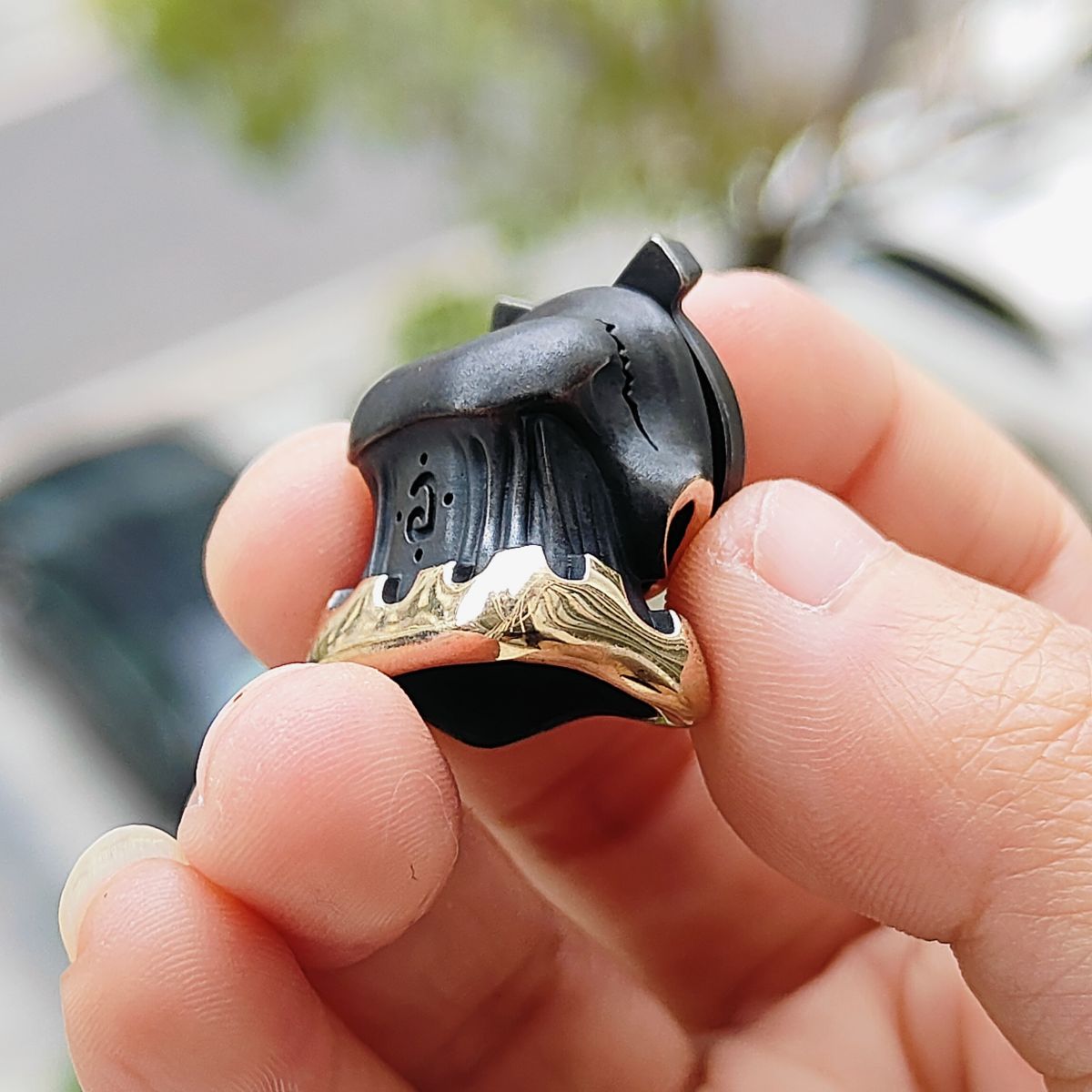 Alex Peshkov Lucky Bead Custom Knife Lanyard bead Edc Beads