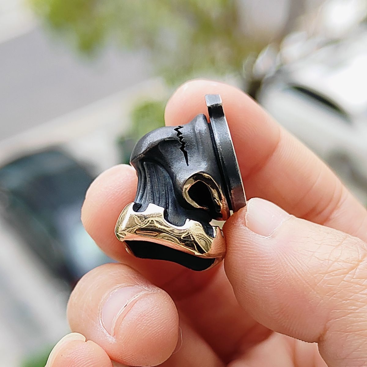 Alex Peshkov Lucky Bead Custom Knife Lanyard bead Edc Beads