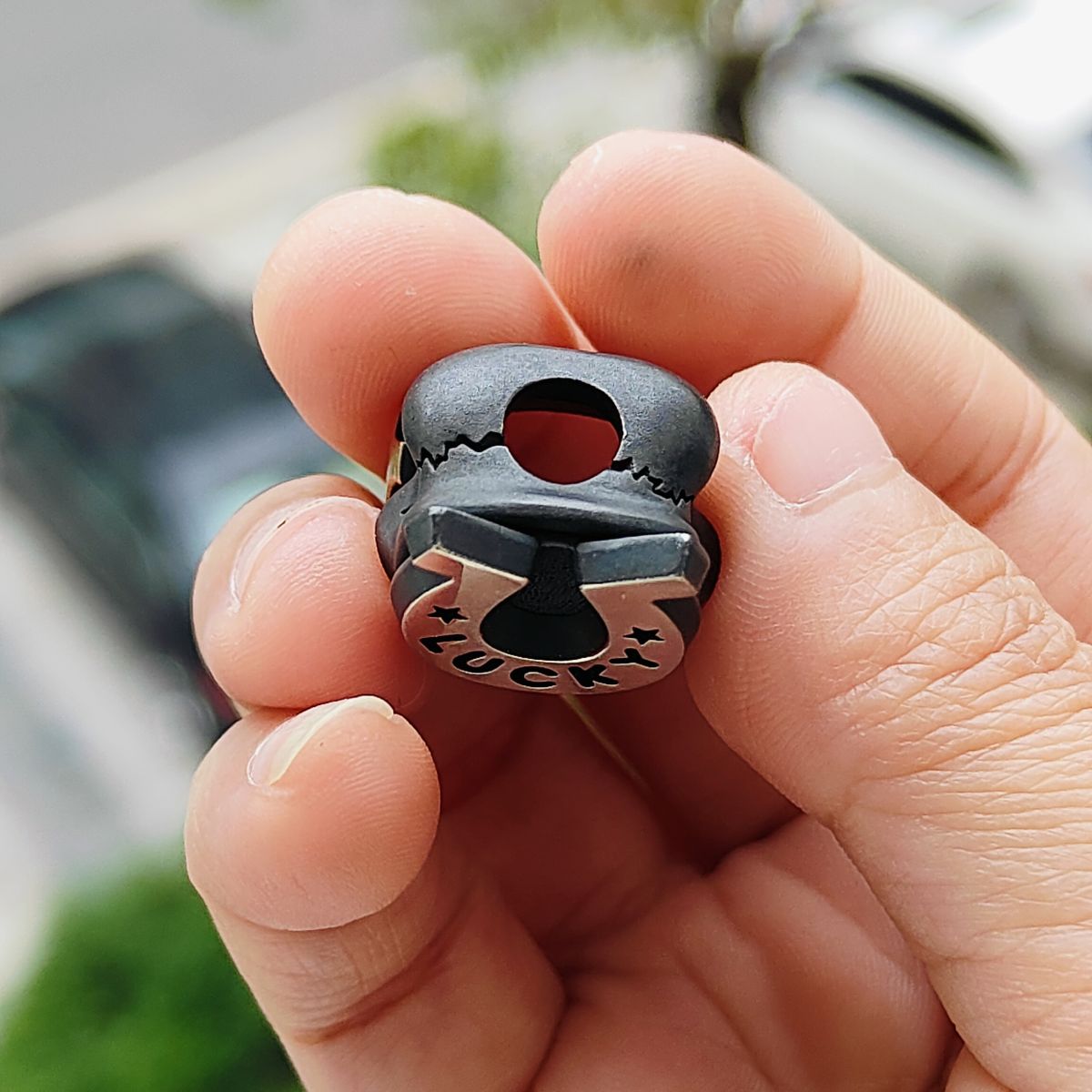 Alex Peshkov Lucky Bead Custom Knife Lanyard bead Edc Beads