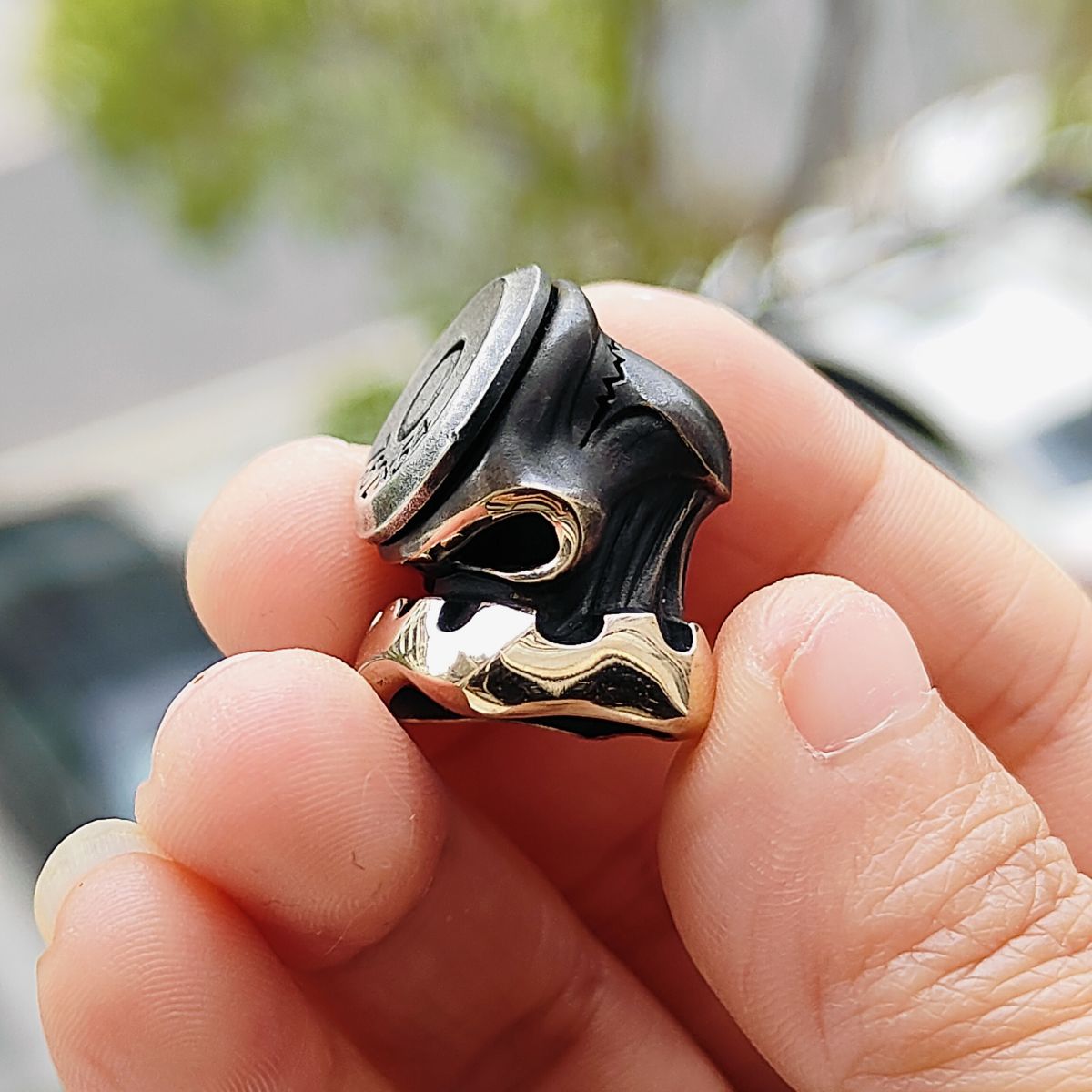 Alex Peshkov Lucky Bead Custom Knife Lanyard bead Edc Beads