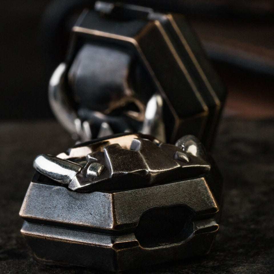 Alexander Peshkov Tablets Handmake Custom lanyards beads Edc Pendant Knife Bead