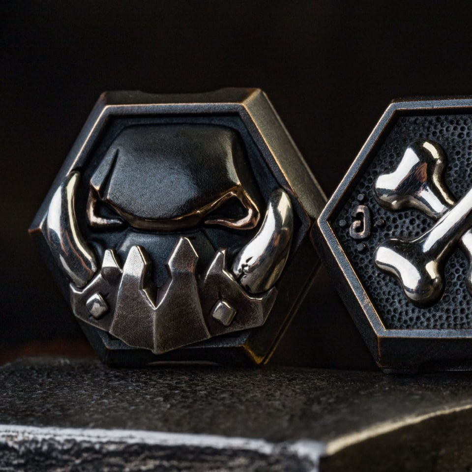 Alexander Peshkov Tablets Handmake Custom lanyards beads Edc Pendant Knife Bead