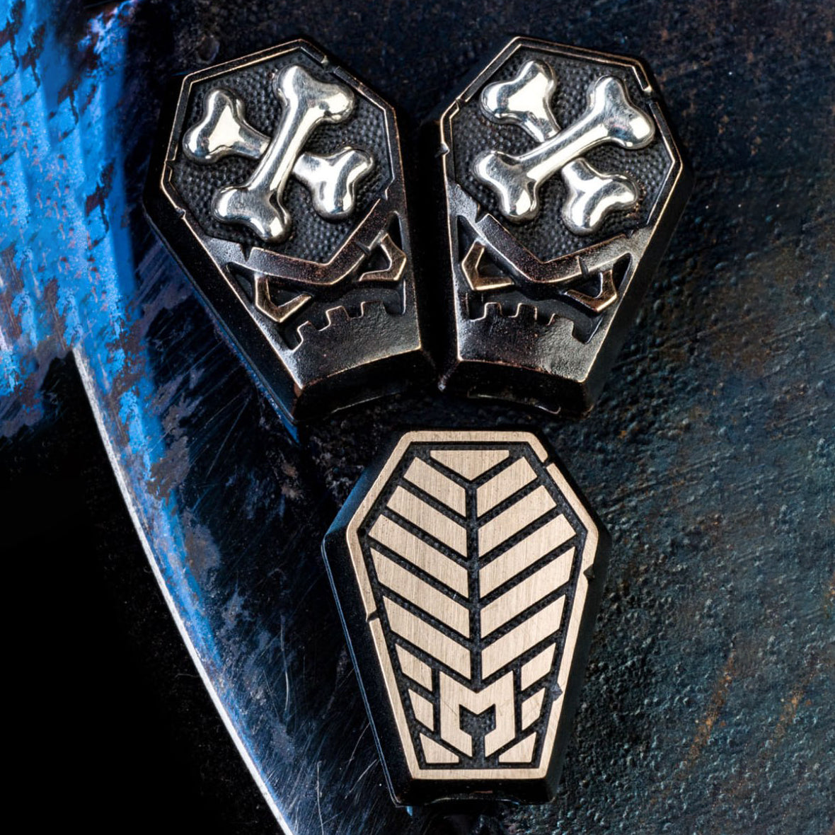 Alexander Peshkov Box Handmake Custom lanyards beads Edc Pendant Knife Bead