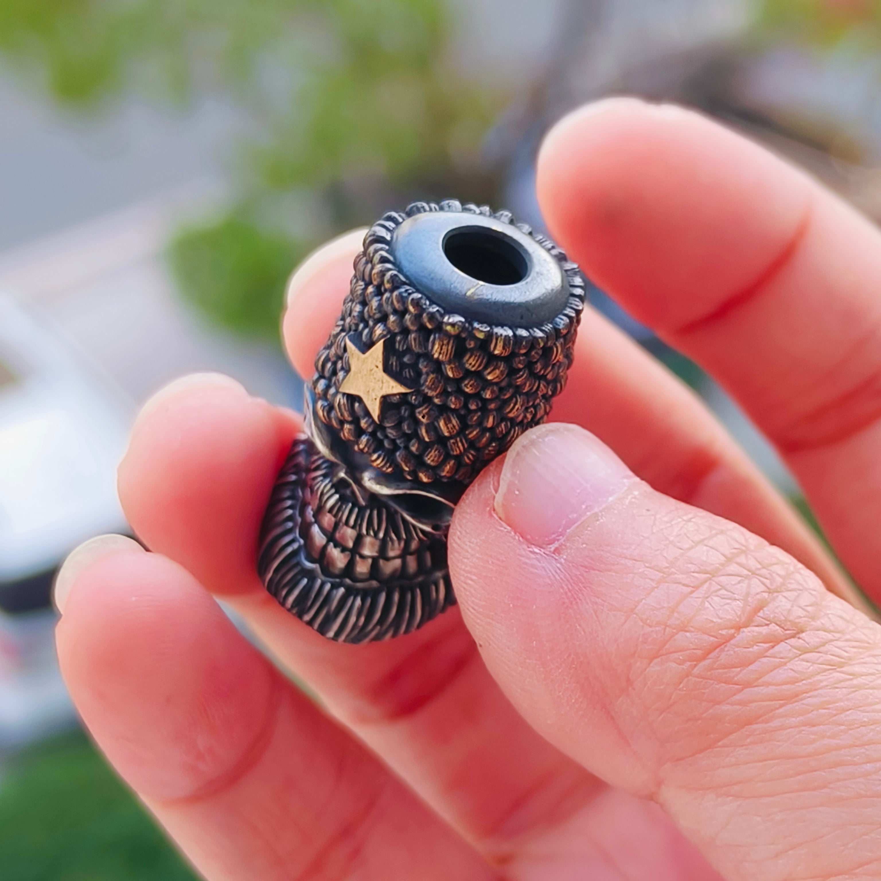 Alexander Peshkov Kubanka Bead Handmake Custom lanyards beads Edc Pendant