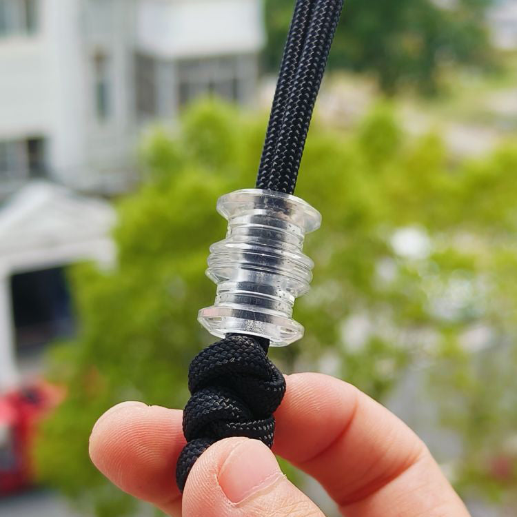 SnakeSword White Resin Knife Bead Pendant Knives Lanyard bead 3 pcs