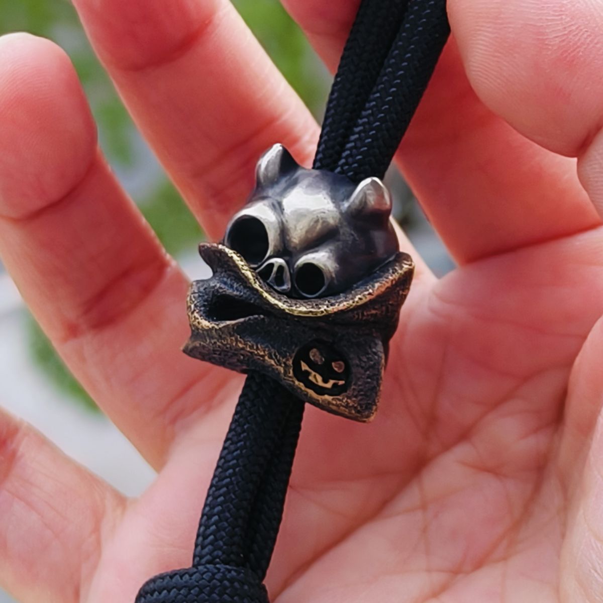 Phase Objects Little demon Limited Bead Paracord Knife  Lanyard Bead