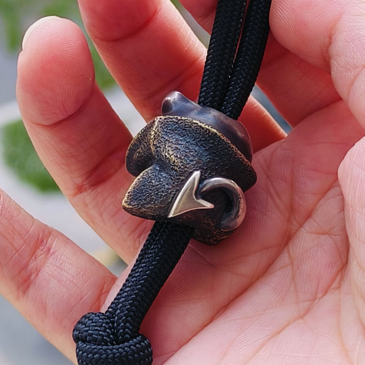 Phase Objects Little demon Limited Bead Paracord Knife  Lanyard Bead