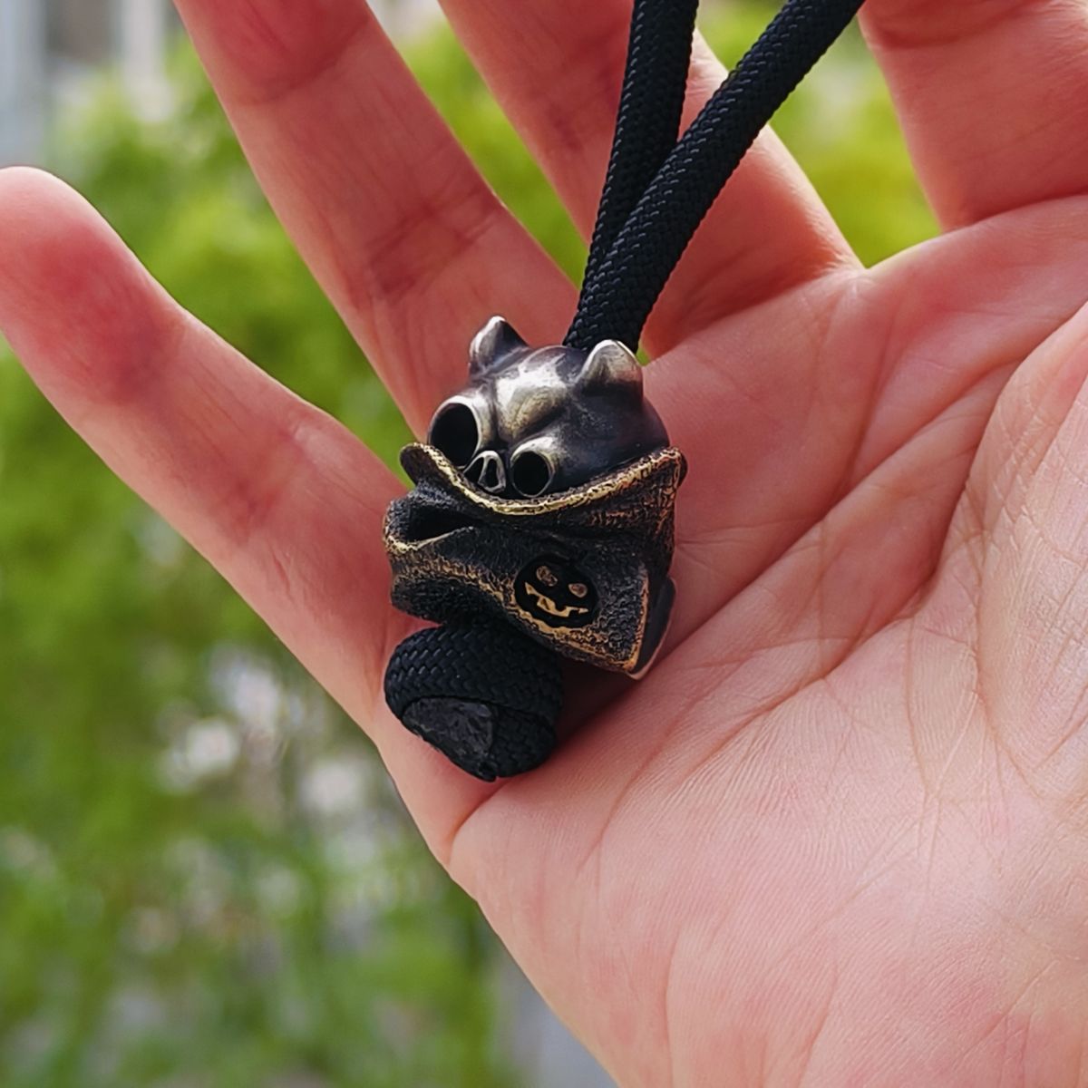 Phase Objects Little demon Limited Bead Paracord Knife  Lanyard Bead