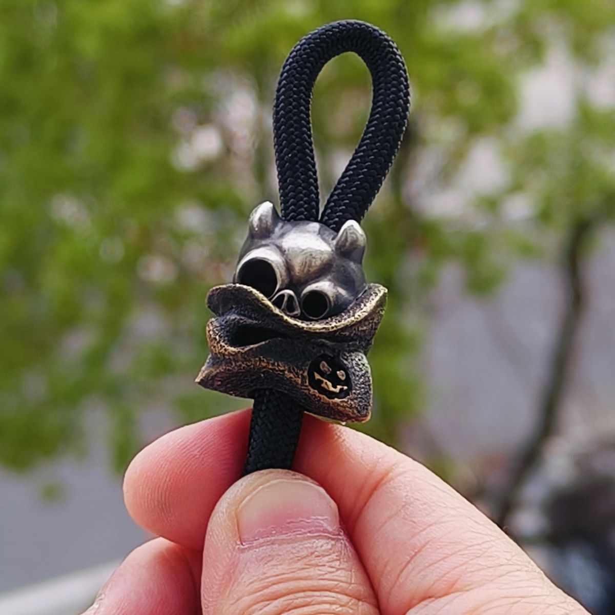 Phase Objects Little demon Limited Bead Paracord Knife  Lanyard Bead