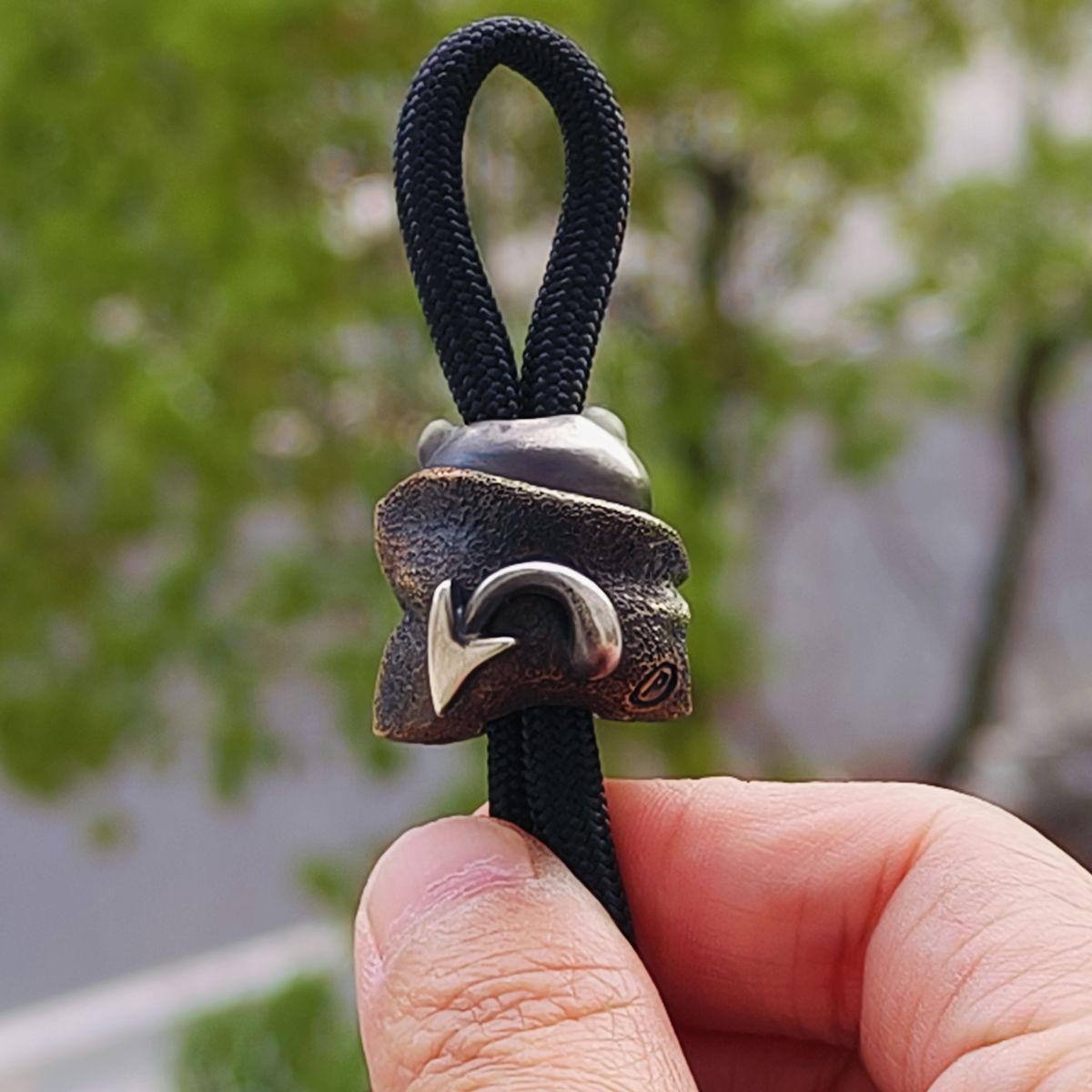 Phase Objects Little demon Limited Bead Paracord Knife  Lanyard Bead