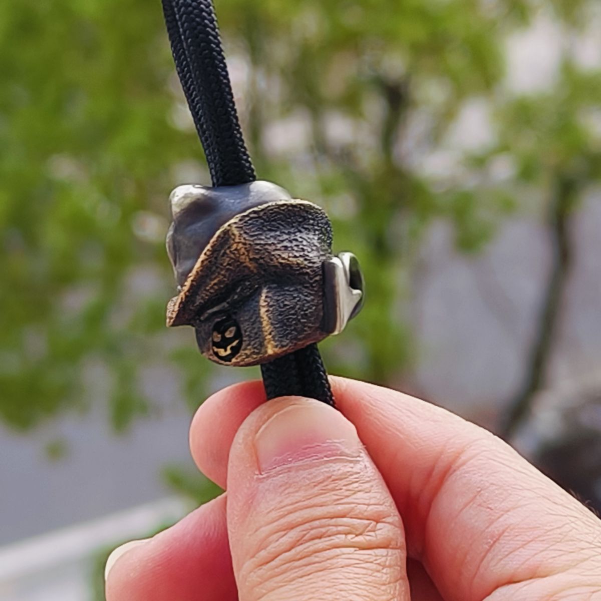 Phase Objects Little demon Limited Bead Paracord Knife  Lanyard Bead