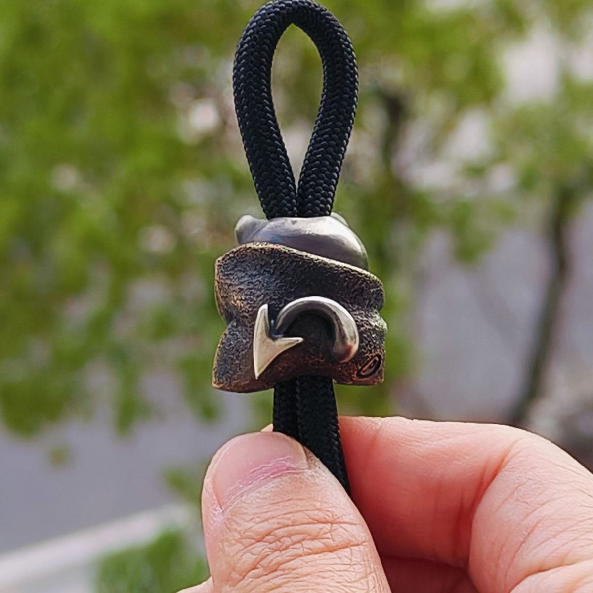 Phase Objects Little demon Limited Bead Paracord Knife  Lanyard Bead