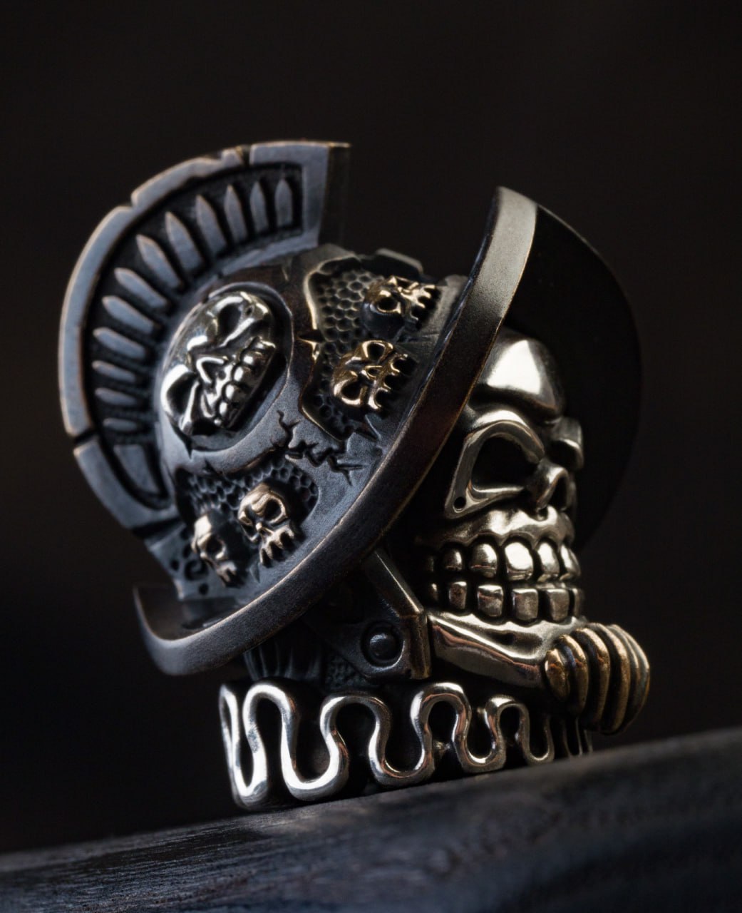 Alexander Peshkov Conqueror Handmake Custom lanyards bead Edc Knife Bead Limited