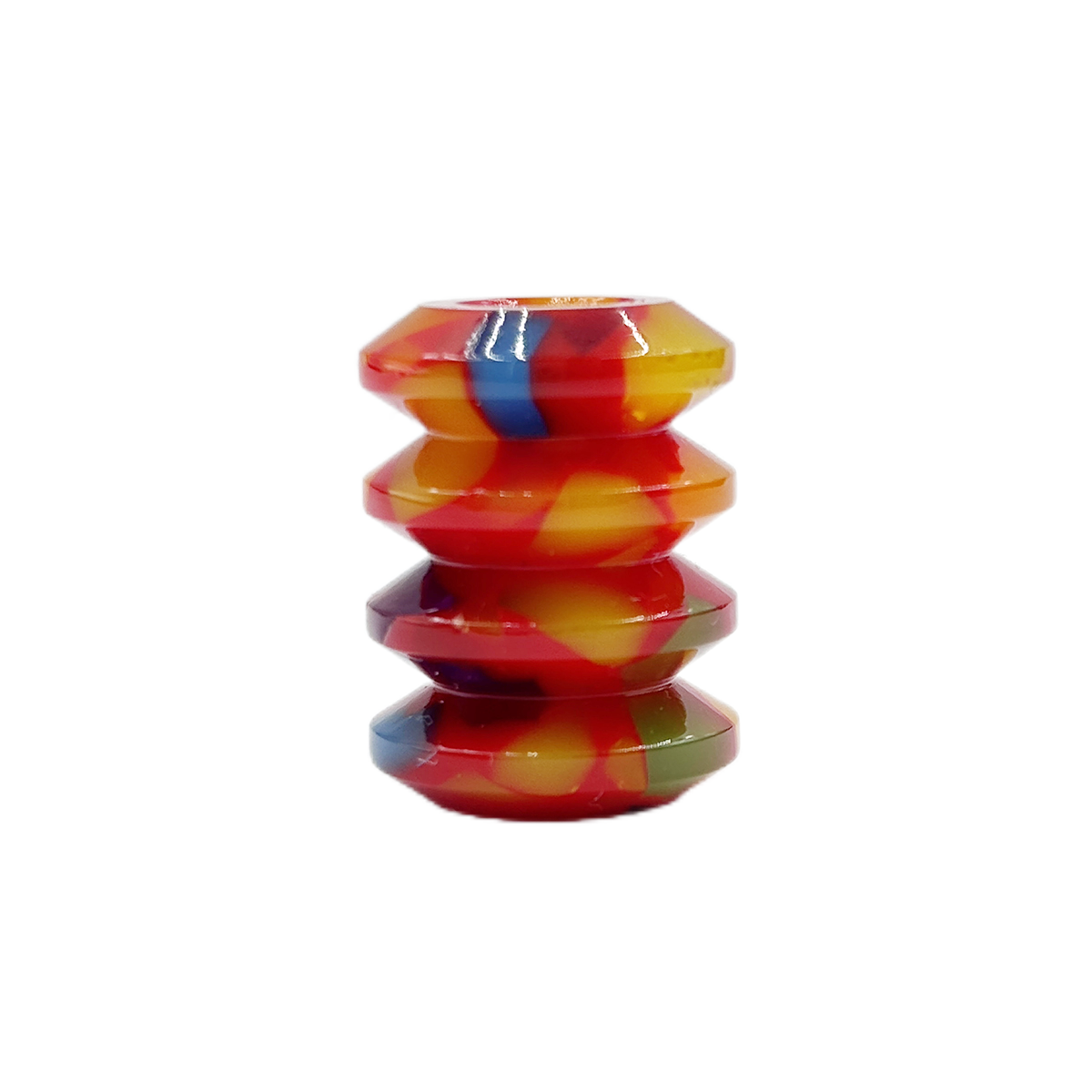 SnakeSword Resin Contrast Color Knife Bead Pendant Knives Lanyard bead 3 pcs