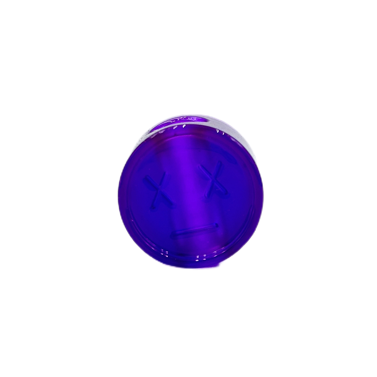SnakeSword Purple Resin Smile Bead EDC Paracord Lanyard Beads Bracelet & Accessories 3 pcs
