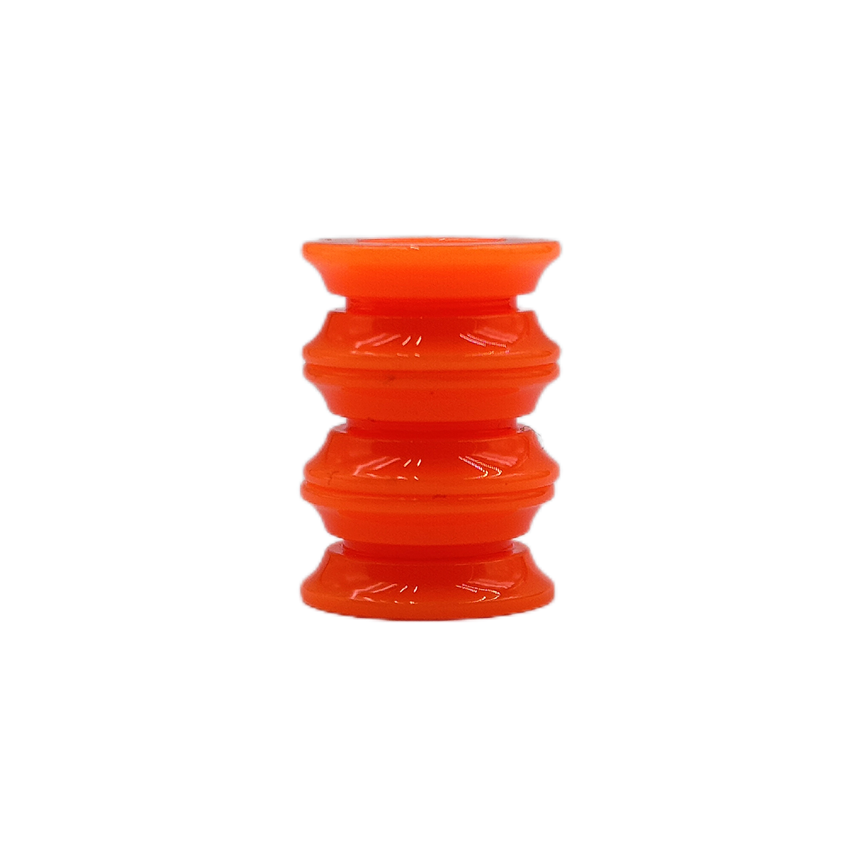 SnakeSword Orange Resin Bead Beacelet Paracord Beads & Accessories 3 pcs