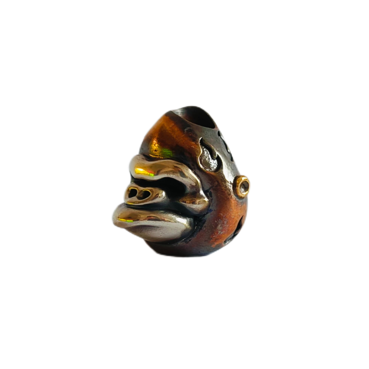 Phase objects Monkey bead silver Handmake lanyard beads 2024