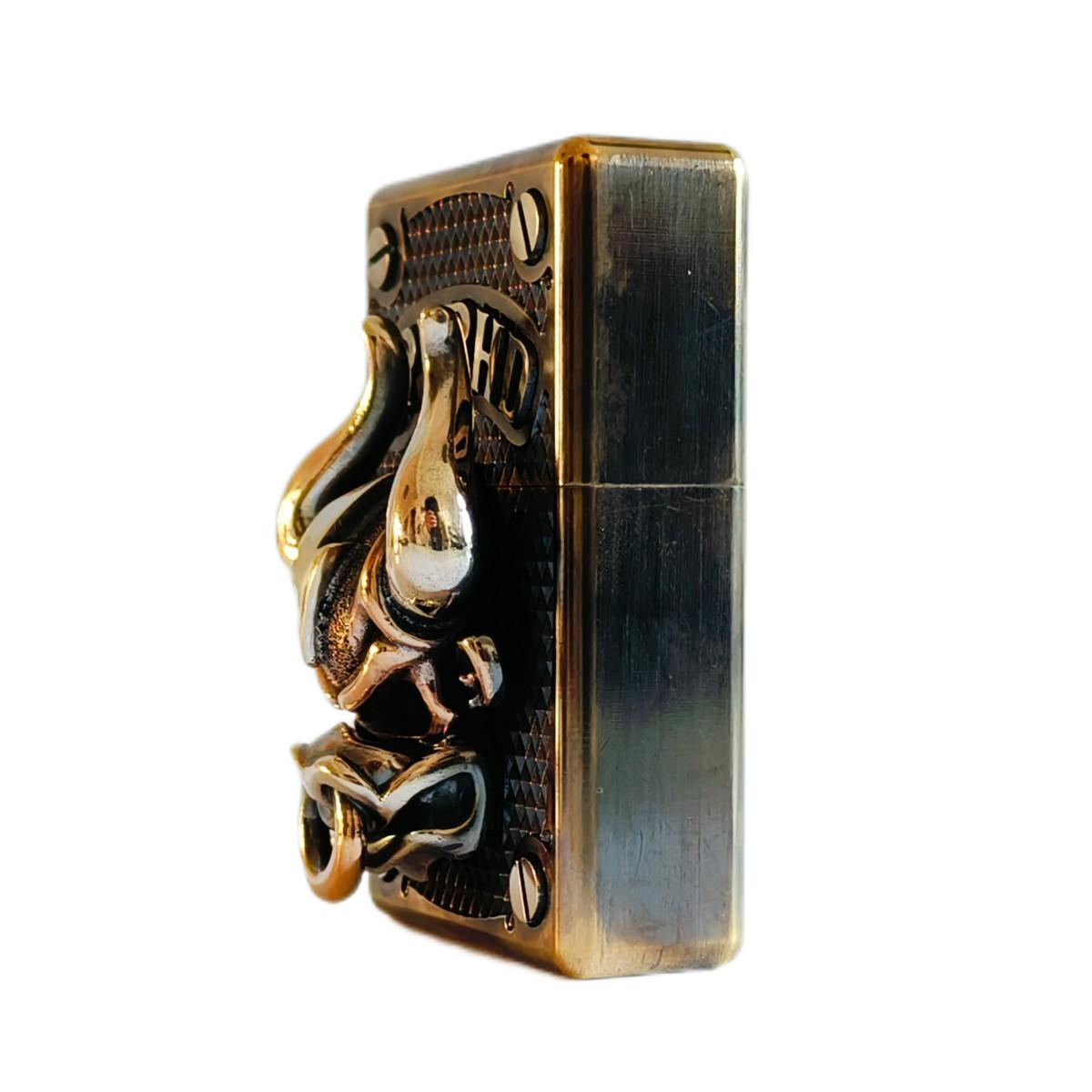 Cpprhd Bull Handmade Bull Custom Kerosene Lighter