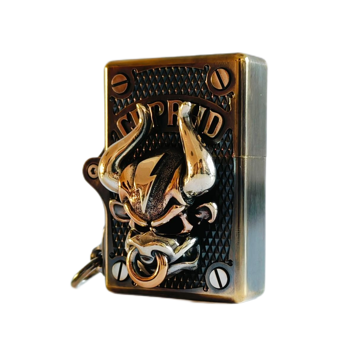 Cpprhd Bull Handmade Bull Custom Kerosene Lighter