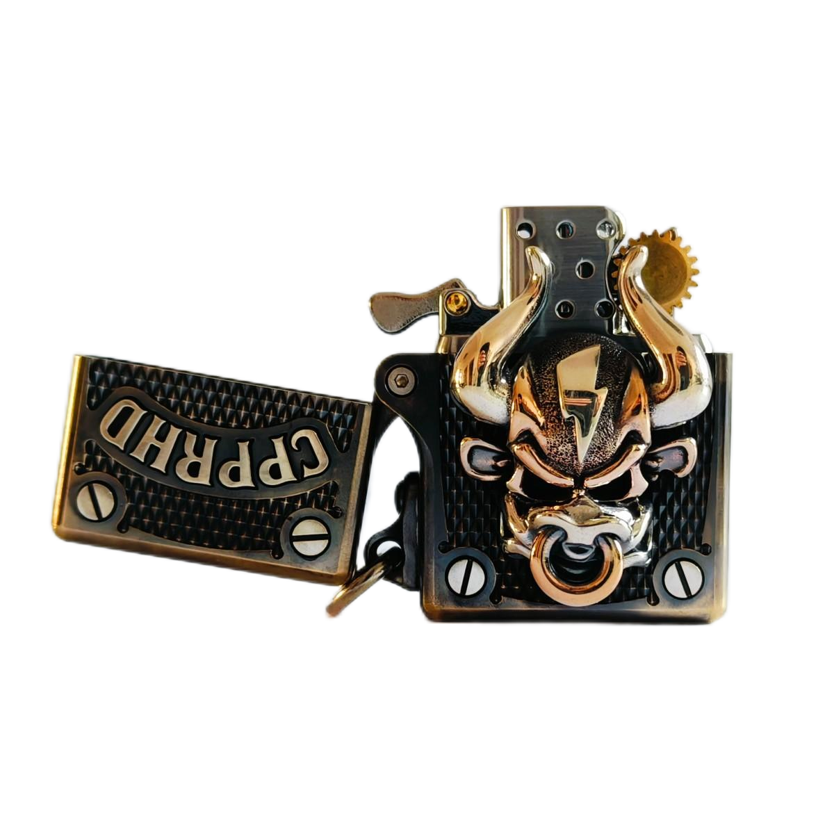 Cpprhd Bull Handmade Bull Custom Kerosene Lighter