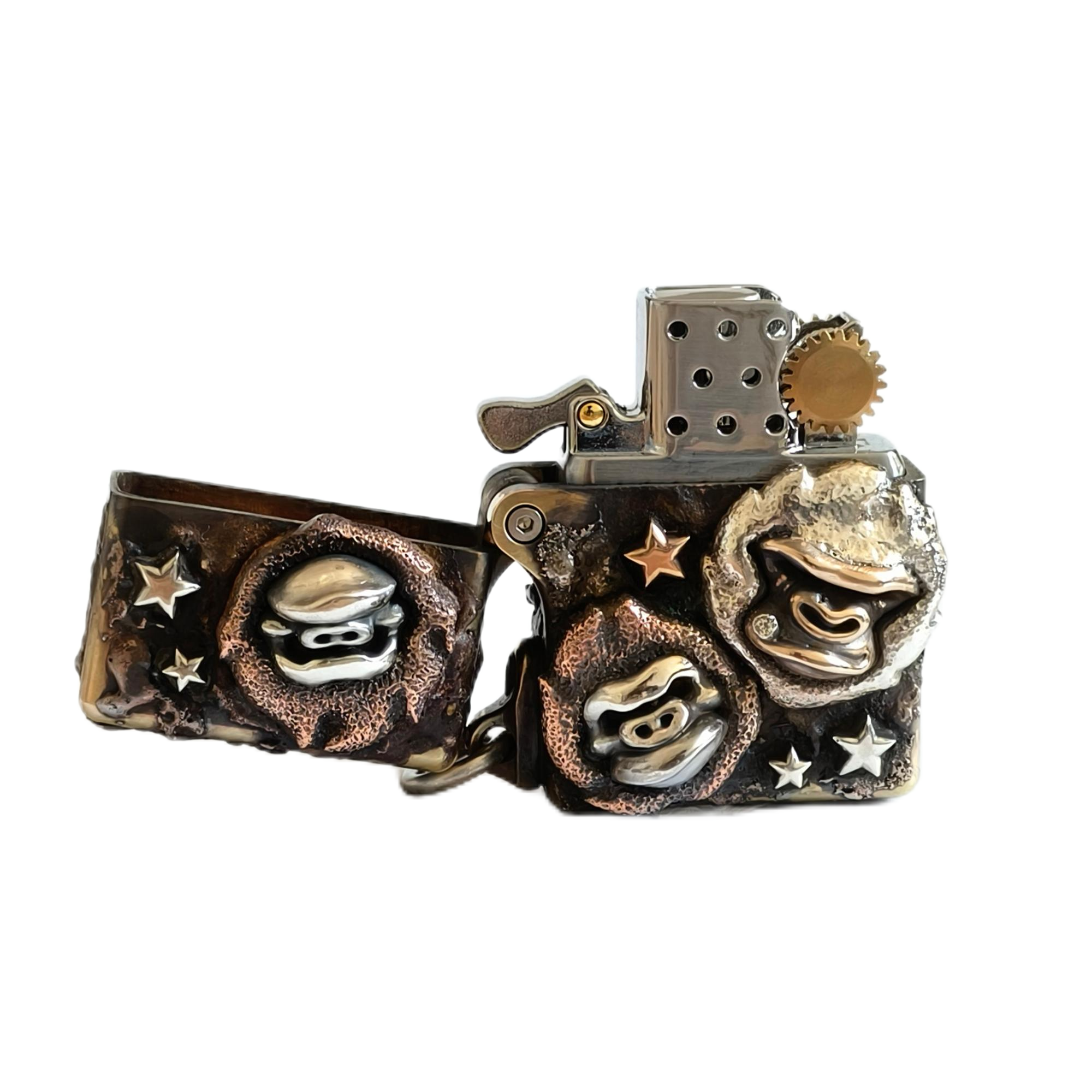 Phase Objects Custom Fire Monkey Lighter Limited Exclusive Sale Number:2