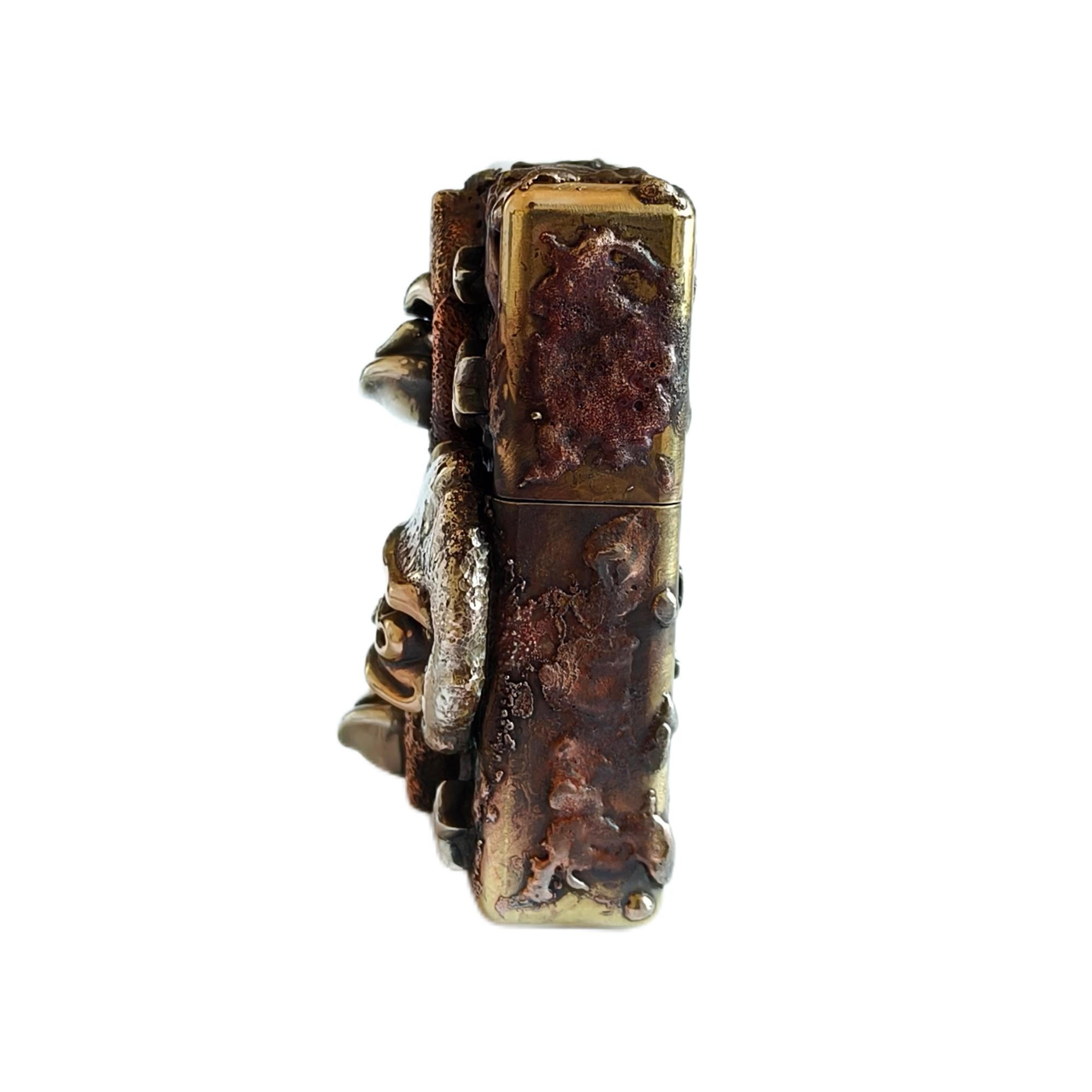 Phase Objects Custom Fire Monkey Lighter Limited Exclusive Sale Number:2