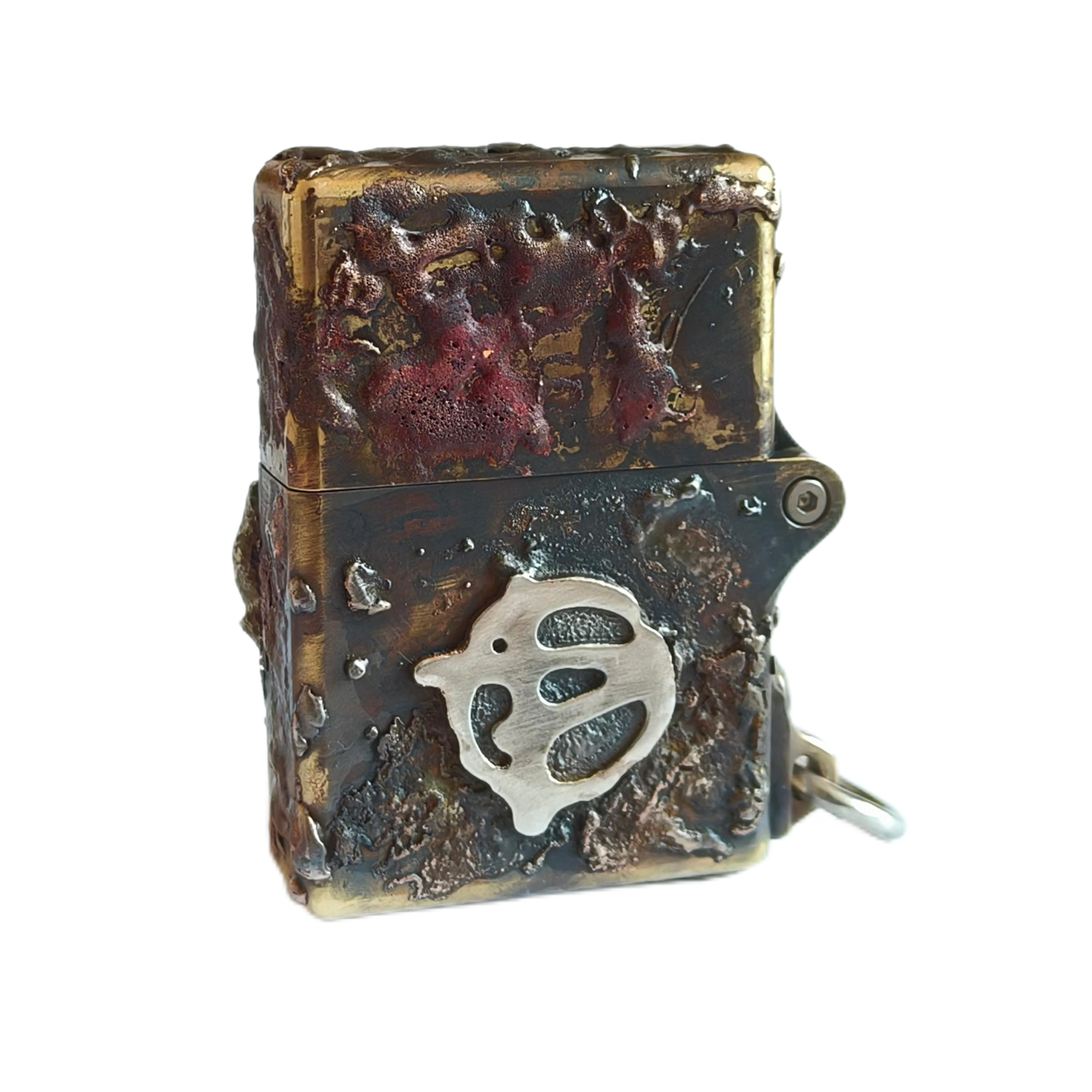 Phase Objects Custom Fire Monkey Lighter Limited Exclusive Sale Number:2