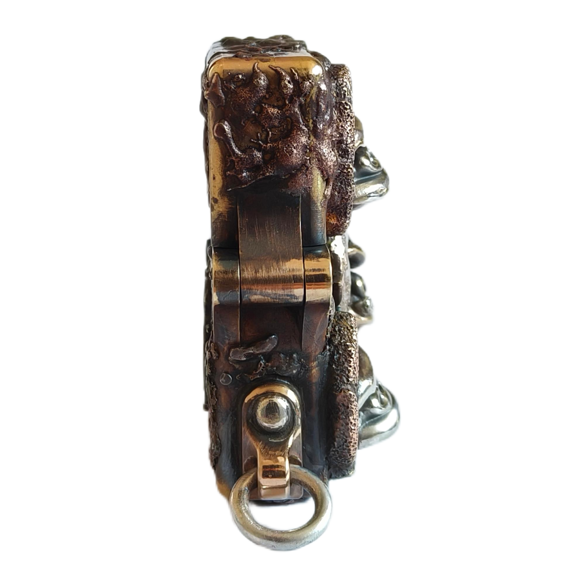 Phase Objects Custom Fire Monkey Lighter Limited Exclusive Sale Number:2