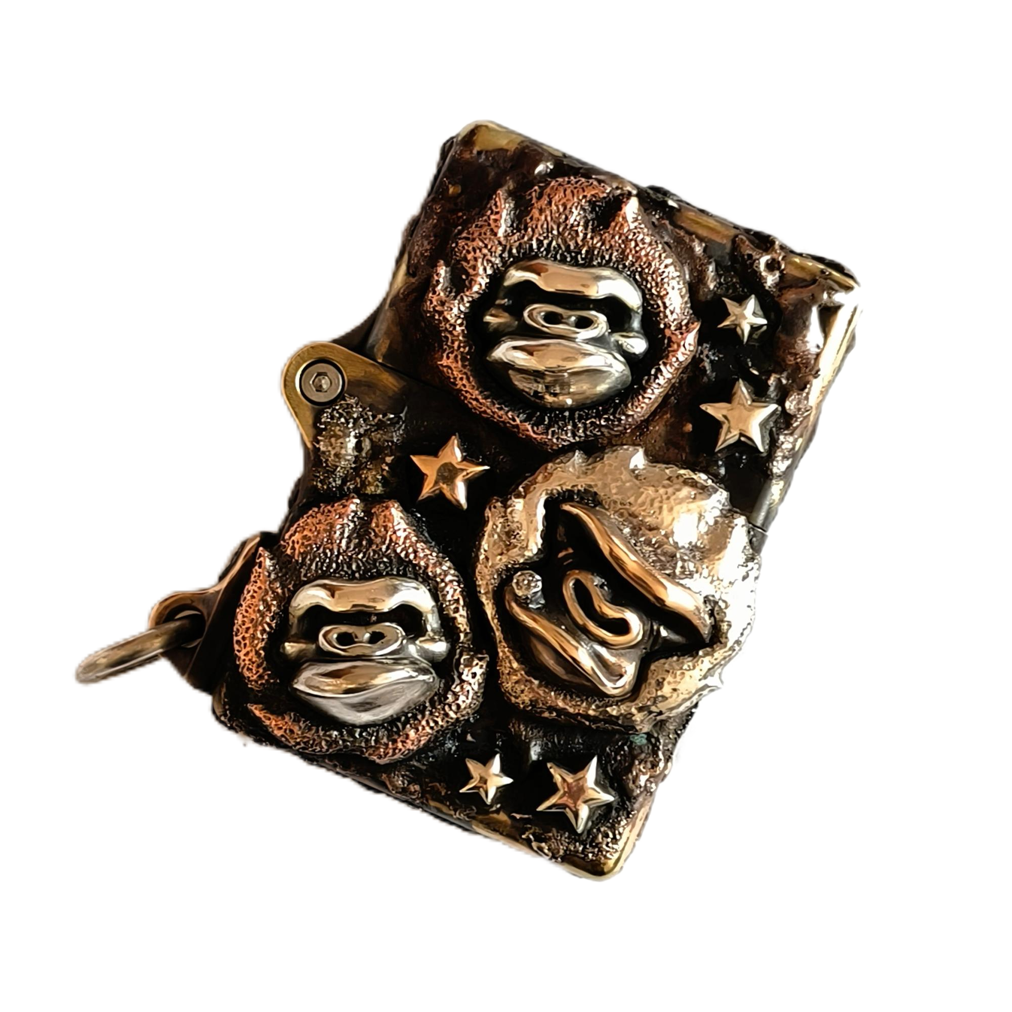 Phase Objects Custom Fire Monkey Lighter Limited Exclusive Sale Number:2