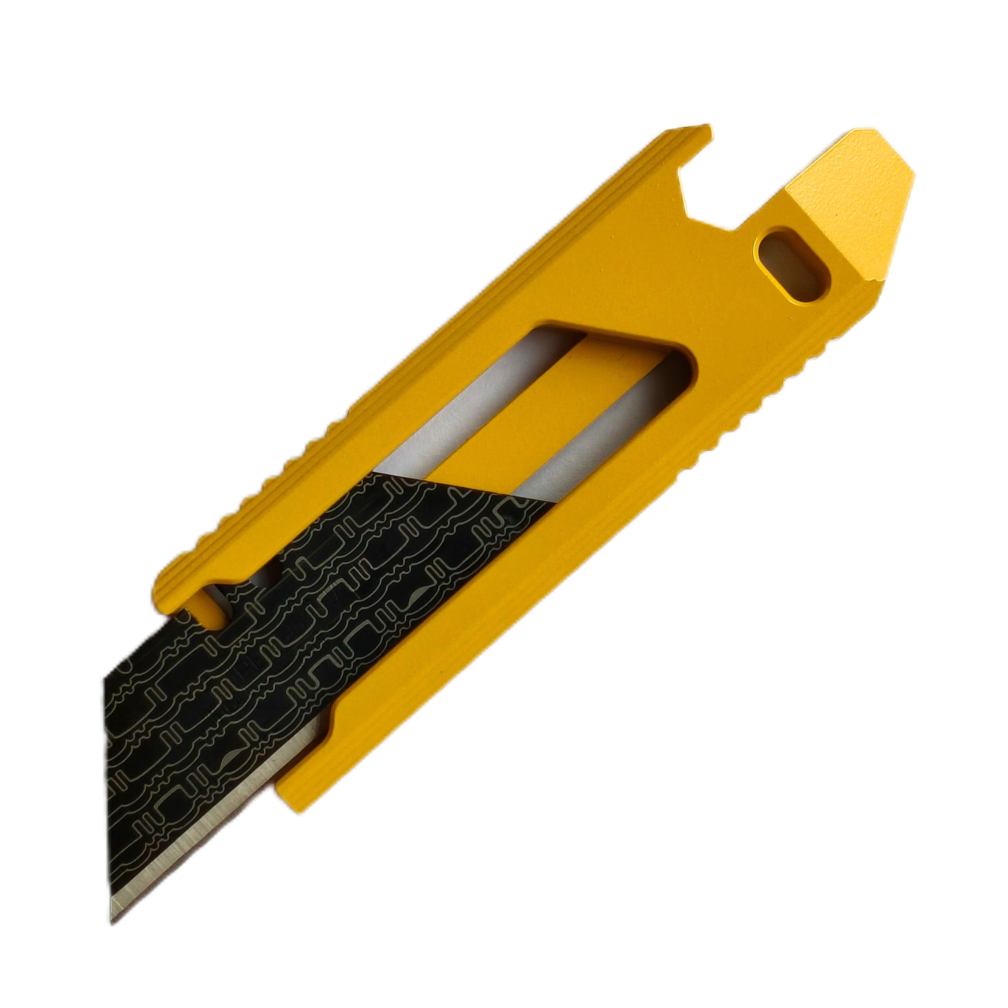 SnakeSword Honey Badger II Titanium Alloy Utility Knife Cerakote Limied Desert Yellow