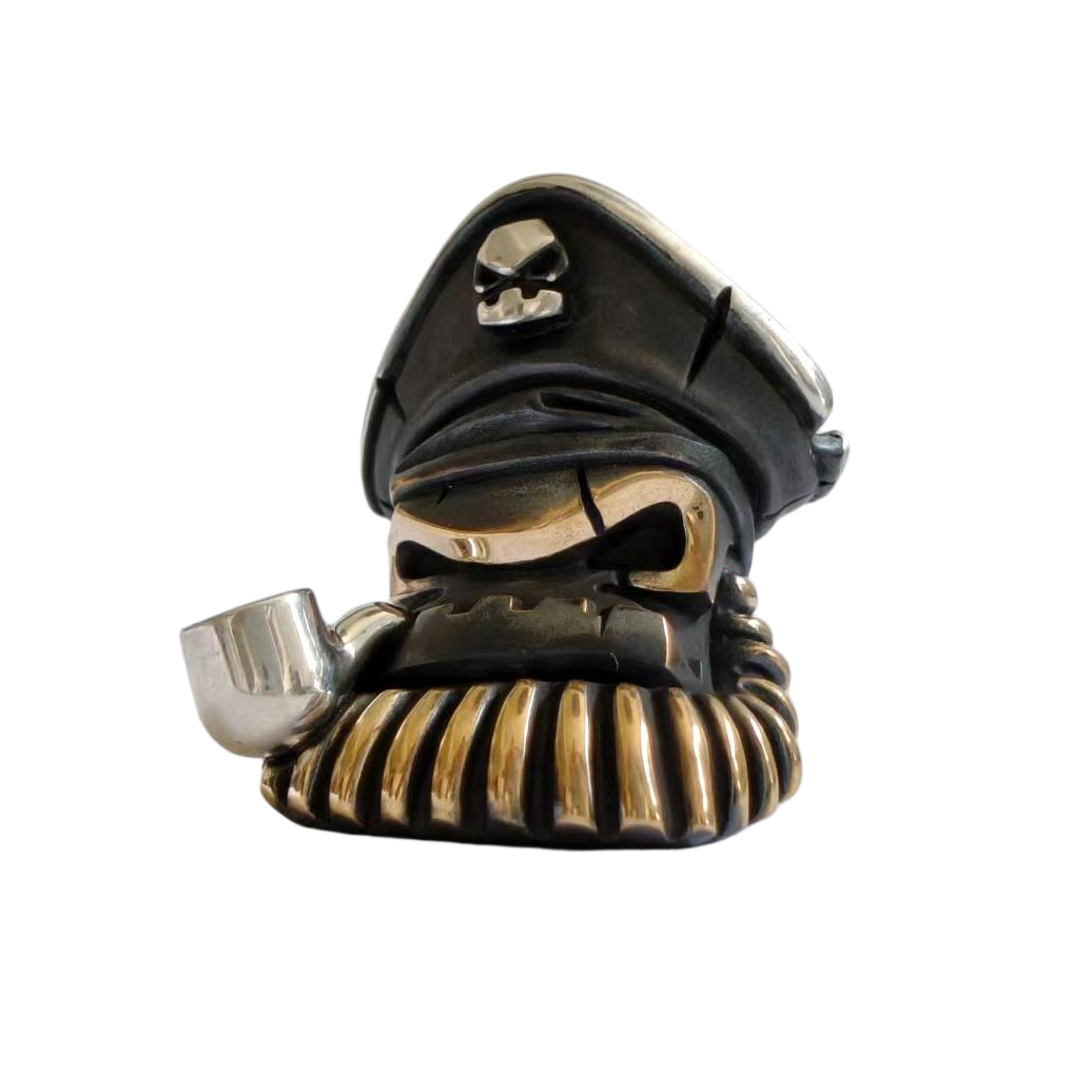 Apeshkov Captain Bead Paracord Knife Lanyard Bead Bronze Edc Key Chain Bead Limit