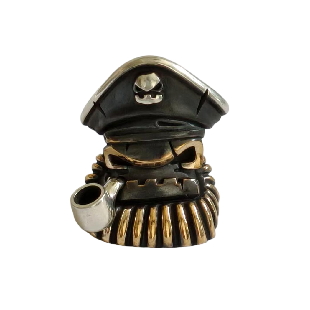 Apeshkov Captain Bead Paracord Knife Lanyard Bead Bronze Edc Key Chain Bead Limit