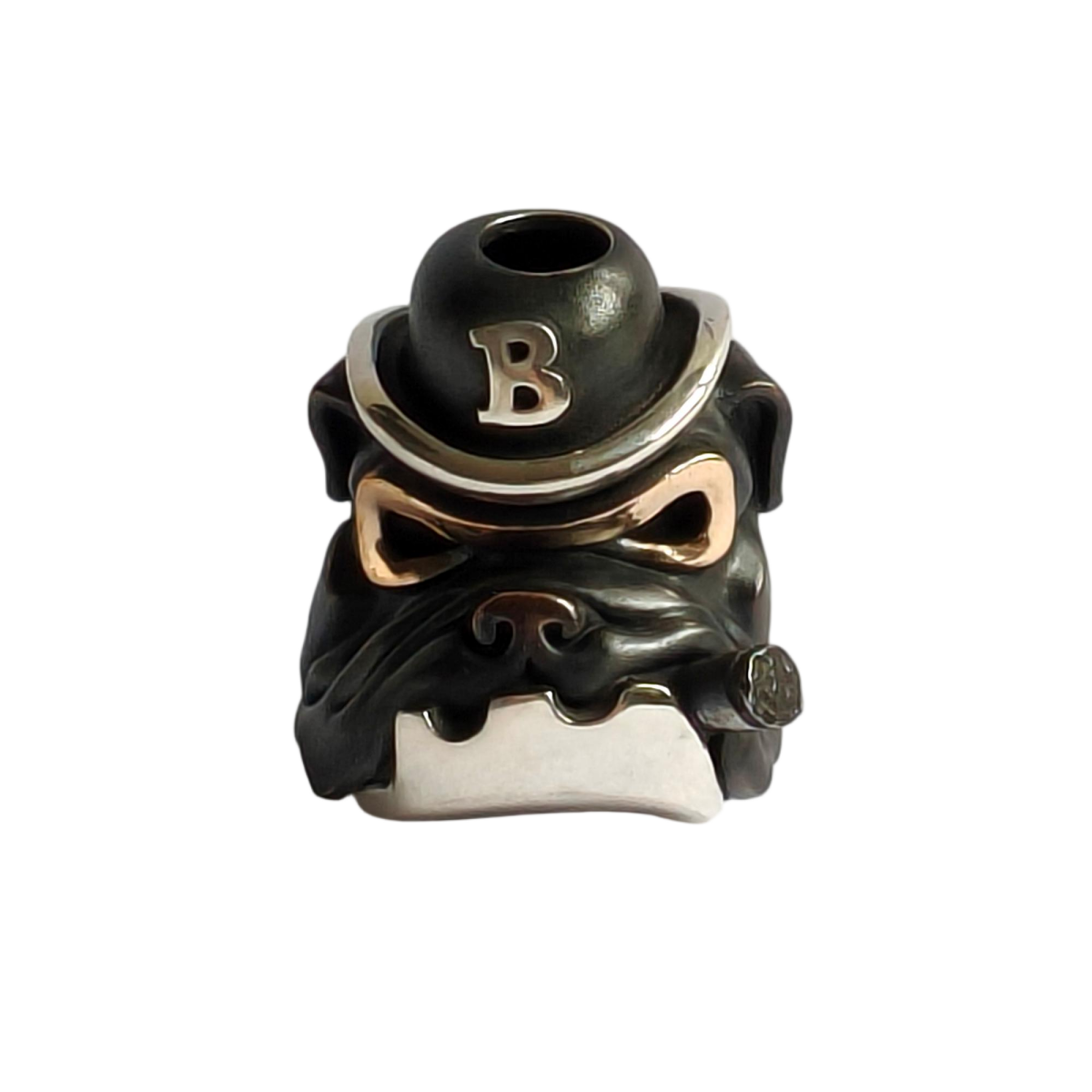 Peshkov Brother Bulldog Lanyard Bead Knife Bead Edc Pendant Bead Limited